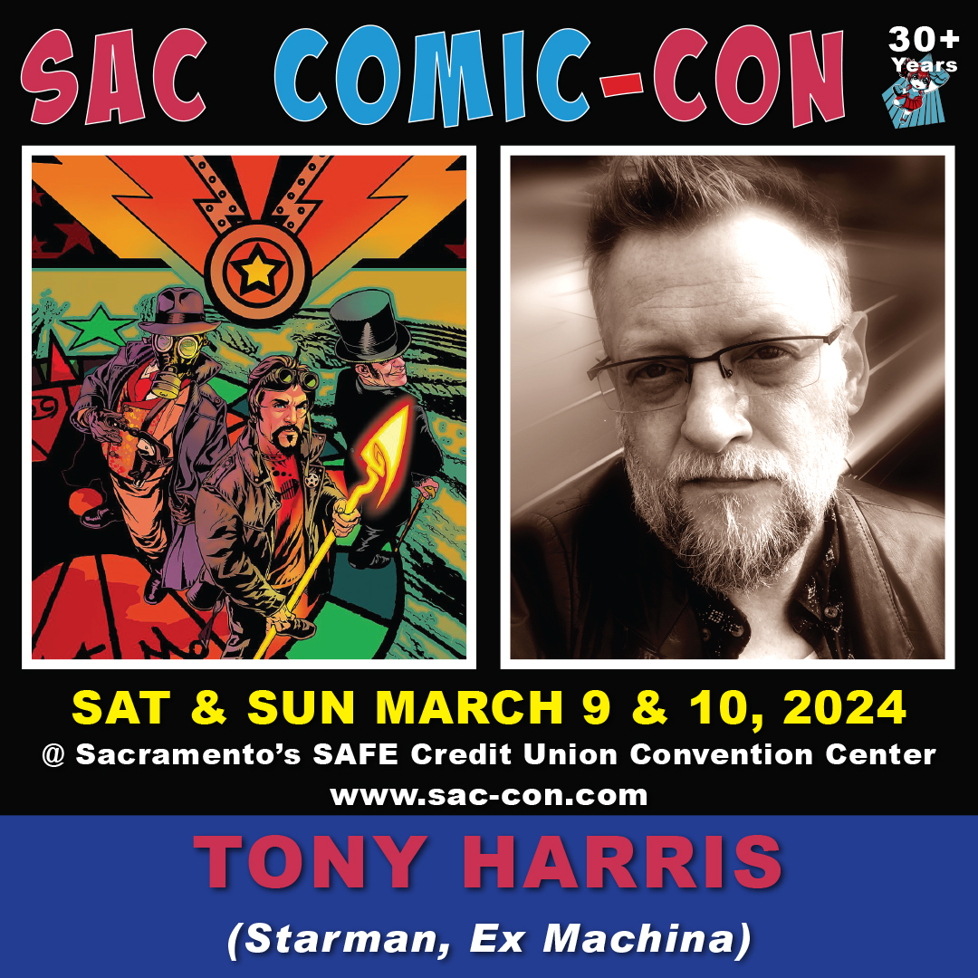 Thanks for a great Sac ComicCon 2023!